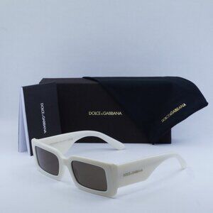 Dolce & Gabbana DG4416 342973 Rectangle Sunglasses - Full Beige/Brown